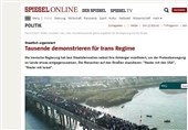 بازتاب گسترده راهپیمایی باشکوه مردم ایران در محکومیت اغتشاشات در رسانه‌های آلمانی