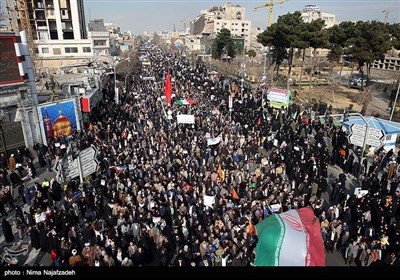 راهپیمایی مردم مشهد در محکومیت اغتشاشات اخیر