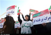 راهپیمایی مردم مشهد در محکومیت اغتشاشات اخیر