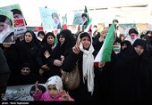 راهپیمایی مردم مشهد در محکومیت اغتشاشات اخیر