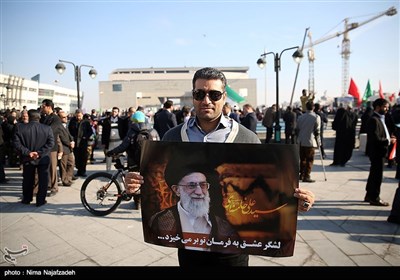 راهپیمایی مردم مشهد در محکومیت اغتشاشات اخیر