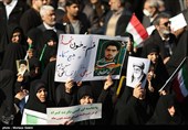 راهپیمایی مردم اصفهان در محکومیت اغتشاشات اخیر و تشییع شهید شاه‌سنایی