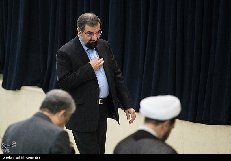 محسن رضایی در نماز جمعه باشکوه تهران