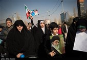 راهپیمایی نمازگزاران تهران در محکومیت اغتشاشات اخیر