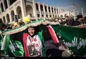 راهپیمایی نمازگزاران تهران در محکومیت اغتشاشات اخیر