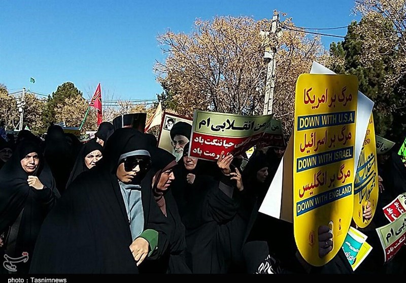 راهپیمایی مردم کرمان در محکومیت اغتشاشات