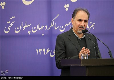 سخنرانی محمدعلی نجفی شهردار تهران در مراسم کلنگ‌زنی پروژه تجمیع 50 پلاک محله تختی