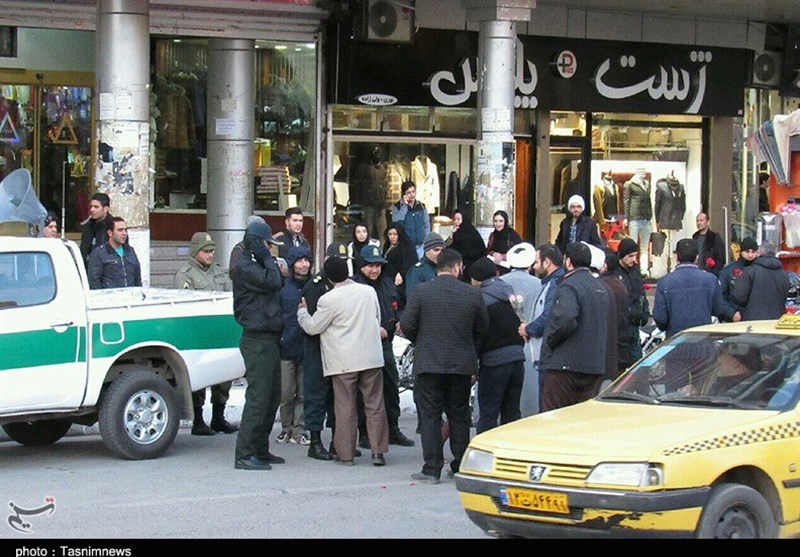تجلیل مردم از پلیس / اردبیل