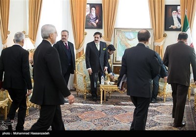 ناصر خان جنجوعہ اور علی شمخانی ملاقات کی تصویری جھلکیاں