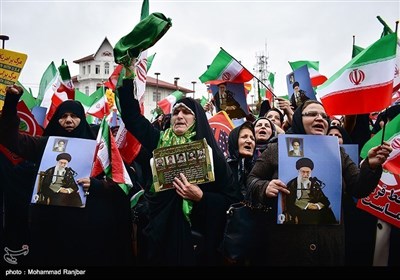 ایران میں حالیہ فتنے کیخلاف &quot;رشت&quot; کے عوام کی عظیم الشان ریلی