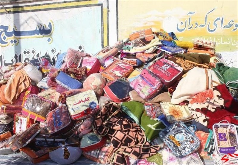 بیش از یک هزار بسته لباس‌گرم در کوهبنان توزیع شد