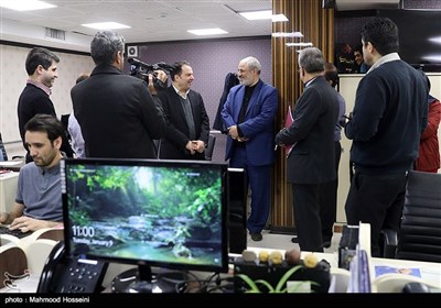 بازدید حمید درخشان‌نیا رئیس سازمان ثبت احوال کشور از خبرگزاری تسنیم