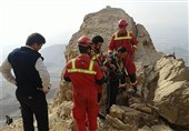 نجات مرد میانسال در ارتفاعات بی‌بی شهربانو + عکس