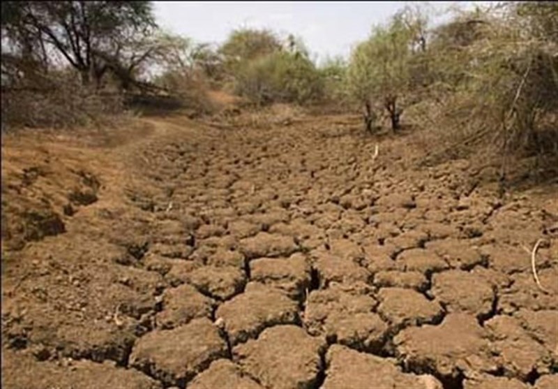 آثار خشکسالی در زمین های کشاورزی