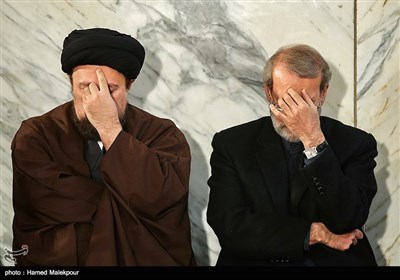 مرحوم آیت اللہ ہاشمی رفسنجانی کی پہلی برسی میں اعلیٰ سیاسی و مذہبی رہنماوں کی شرکت