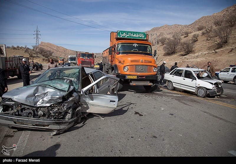 250 نفر در تصادفات جاده‌ای استان کرمانشاه کشته شدند