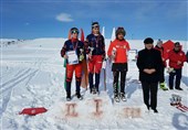 2 مدال برای اسکی‌بازان ایران در روز نخست مسابقات بین المللی ارمنستان