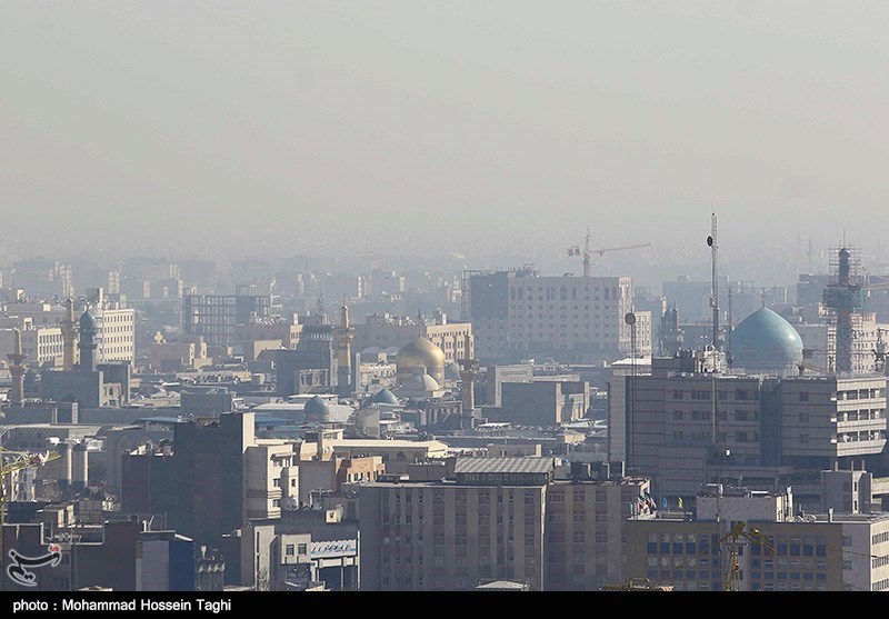 &quot;مشهد&quot; آلوده‌ترین کلانشهر ایران در 26 دی ماه!