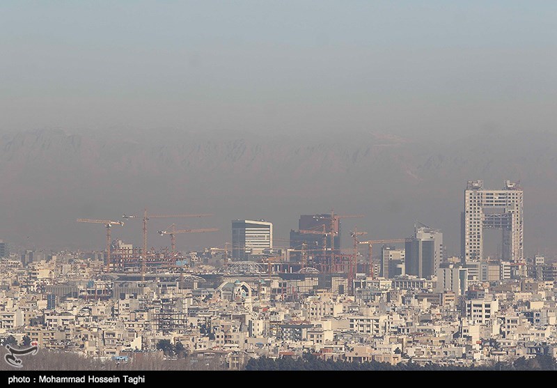 پیک آلودگی هوا در تهران به پایان رسیده است