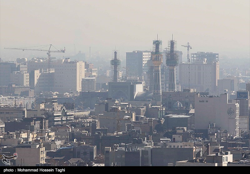 مشهد|آلودگی هوای مشهد در وضعیت بنفش؛ مراکز آموزشی تعطیل شدند