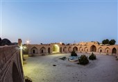 Shah Abbasi Caravanserai in Meybod, Yazd Province