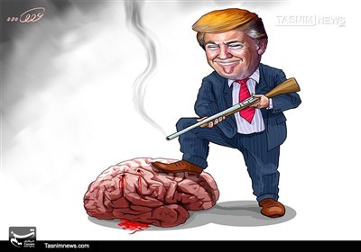 کاریکاتور/ ترامپ دشمن عقل و منطق