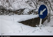 بارش 27 سانتی‌متری برف در بانه؛ کردستان 8 درجه سردترمی‌شود