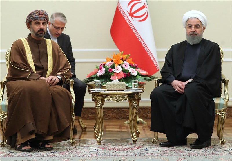روحانی: از فعالیت سرمایه گذاران عمانی در ایران استقبال می‌کنیم