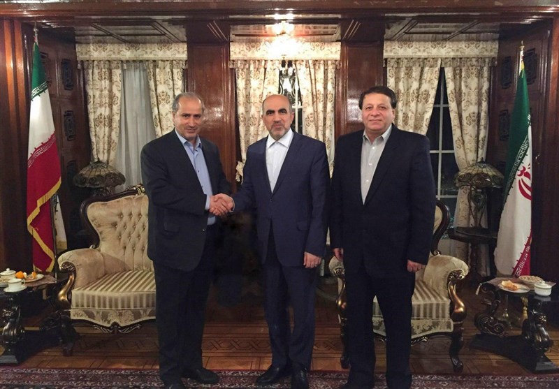 دیدار تاج و ساکت با سفیر ایران در هلند