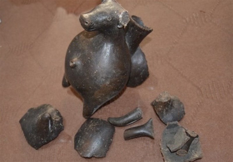 ساری| اشیا عتیقه دوره ماقبل اسلام در مازندران کشف شد