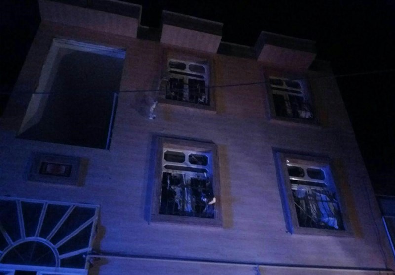 انفجار گاز در یک منزل مسکونی سبب ایجاد صدای مهیبی در گیلانغرب شد