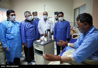 عیادت سفیر ایران از مجروحان حادثه تروریستی کابل- مشهد