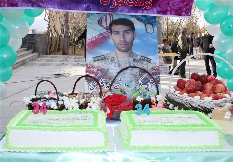 جشن تولد یک شهید امنیت+عکس