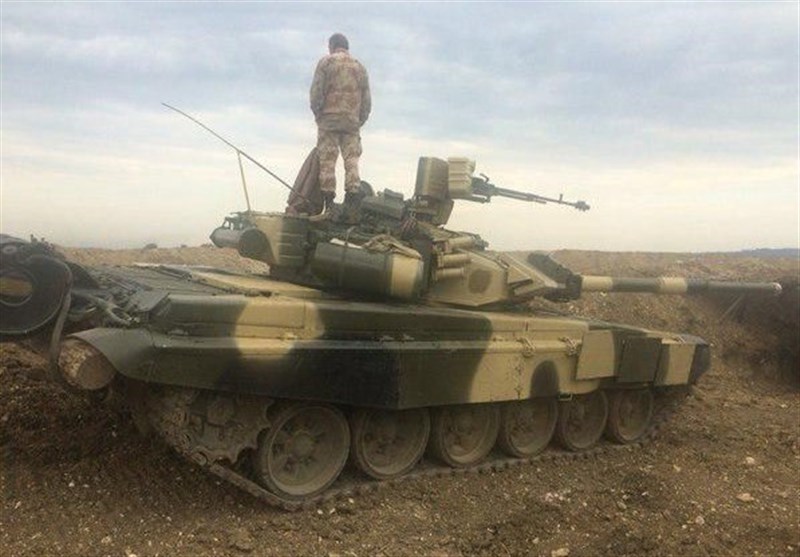 تجهیز تانک‌های ارتش سوریه به مهمات مدرن روسی+عکس