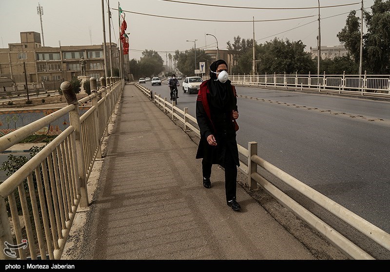 توده گرد و خاک عراقی از امروز وارد آسمان خوزستان می‌شود