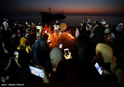 Commemoration Ceremony Held on Kish Island for Iranian Sailors