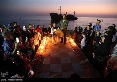 Commemoration Ceremony Held on Kish Island for Iranian Sailors