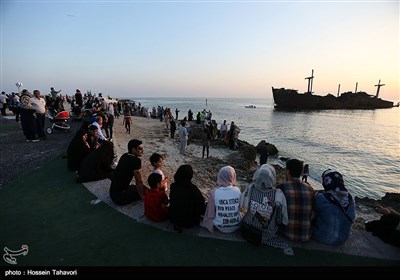 Commemoration Ceremony Held on Kish Island for Iranian Sailors