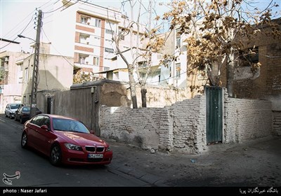 خانه های متروکه در کوچه های خیابان گرگان