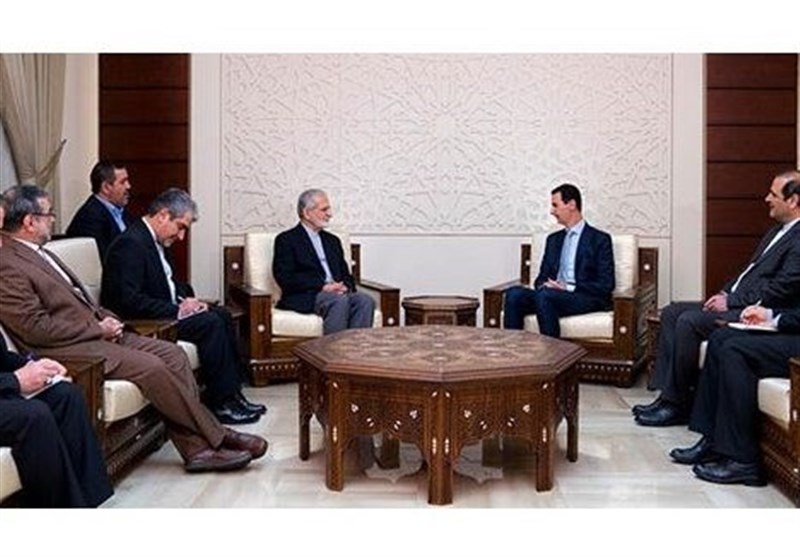 الأسد خلال لقاء خرازی: الدعم الإیرانی لسوریة ساهم فی النجاحات التی یحققها الجیش ضد الإرهابیین
