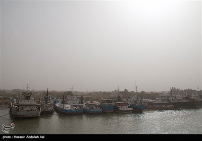 گرد و غبار در خرمشهر