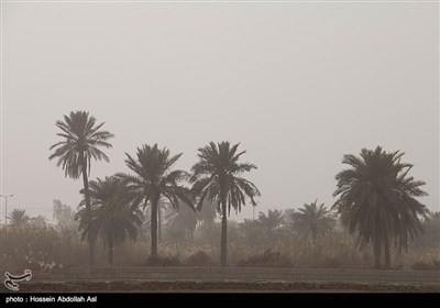 گرد و غبار در خرمشهر