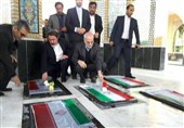 استاندار تهران به مقام شامخ شهدای ورامین ادای احترام کرد