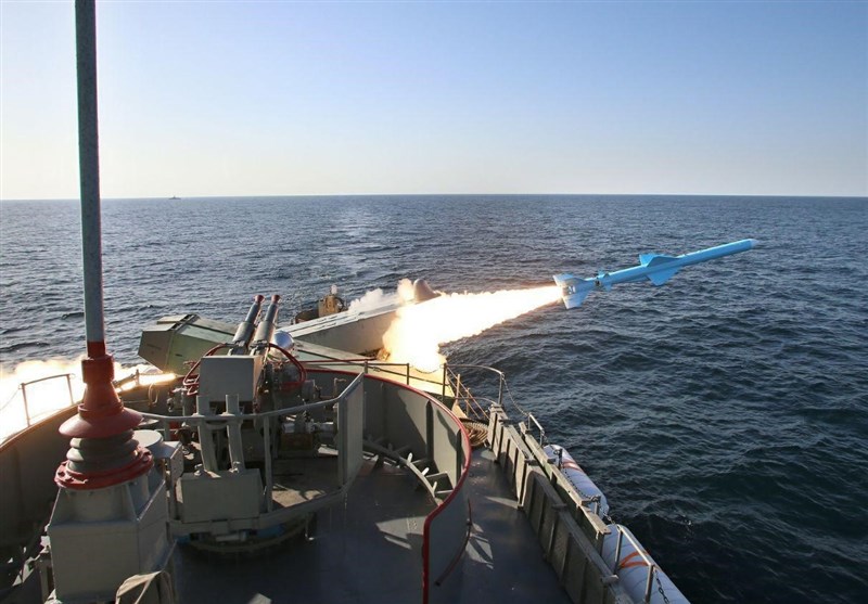 Iran Launches Long-Range Naval Missile in Drill