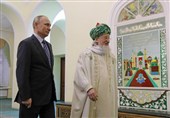 قدردانی پوتین از فعالیت‌های بین‌المللی مسلمانان روسیه