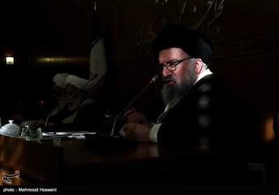 آیت الله احمد خاتمی در سومین جلسه مشترک هیئت‌رئیسه و کمیسیون‌های داخلی مجلس خبرگان رهبری 