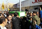 پیکر دو شهید مدافع حرم حضرت زینب (س) در ورامین تشییع شد