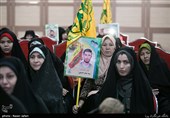 تکریم مادران و همسران شهدای مدافع حرم در تهران و مشهد