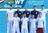 پیروزی ایران مقابل روسیه در نخستین دوره مسابقات تکواندو تیمی گرنداِسلم