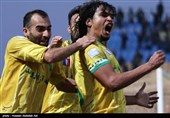 لیگ برتر فوتبال|برتری پرگل صنعت نفت در خانه مقابل تیم قعرجدولی